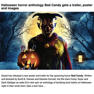 Halloween horror anthology Bad Candy gets a trailer, poster and images